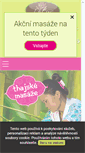 Mobile Screenshot of masaze-lotus.cz